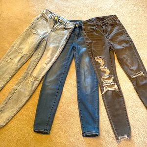 American Eagle high rise curvy jeans